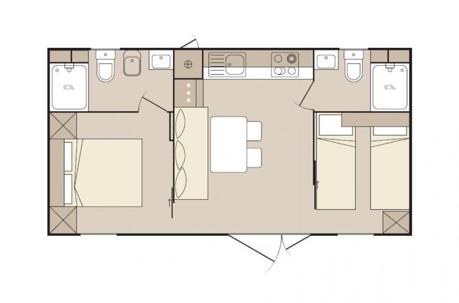 New Adria Mobile Home - Camp Vala 奥瑞比克 外观 照片